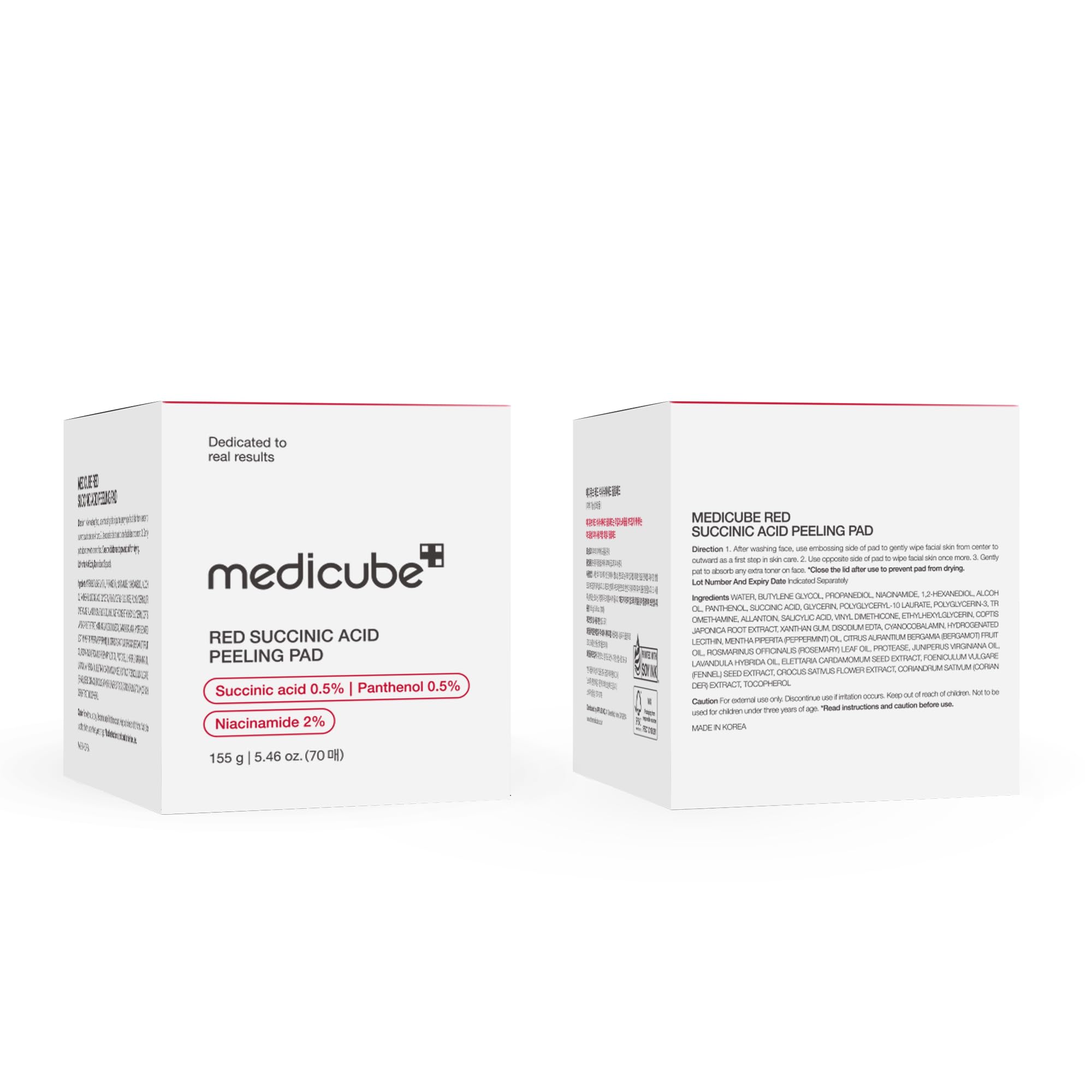 medicube lifestyle bathroom shelf display for daily skincare