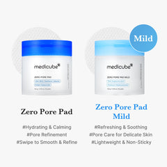 medicube silky pad side close-up for smoothing and better absorption