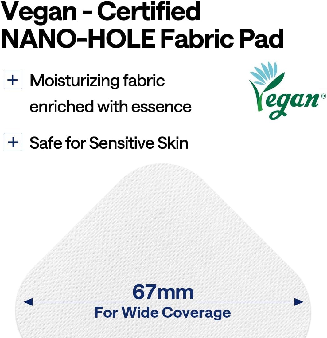 MEDIHEAL pad applied as a targeted mini mask to cheek area for firming