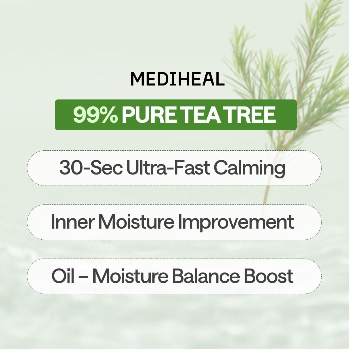 MEDIHEAL pouring essence to show hydrating formulation and sheen