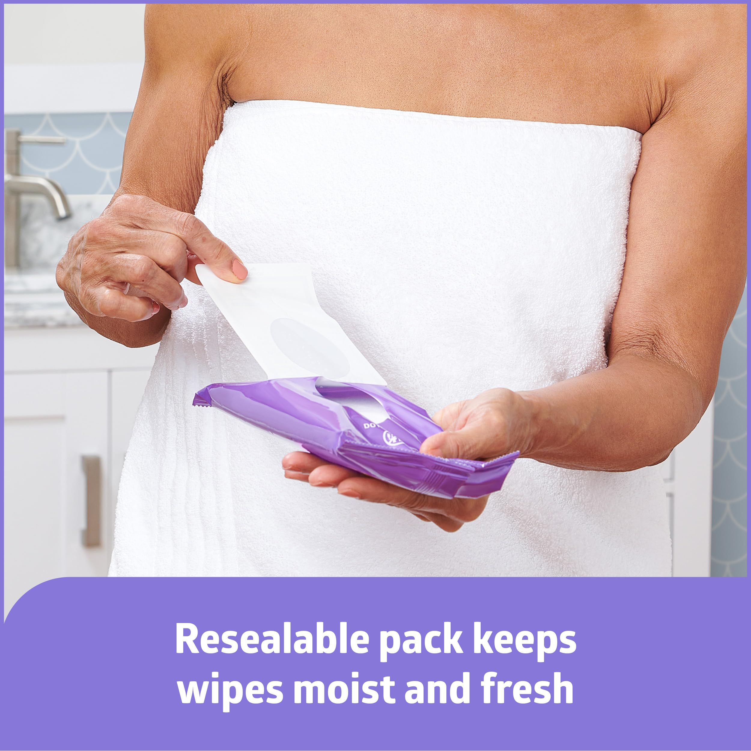 Medline ReadyBath LUXE used by caregiver to freshen patient, aids daily hygiene