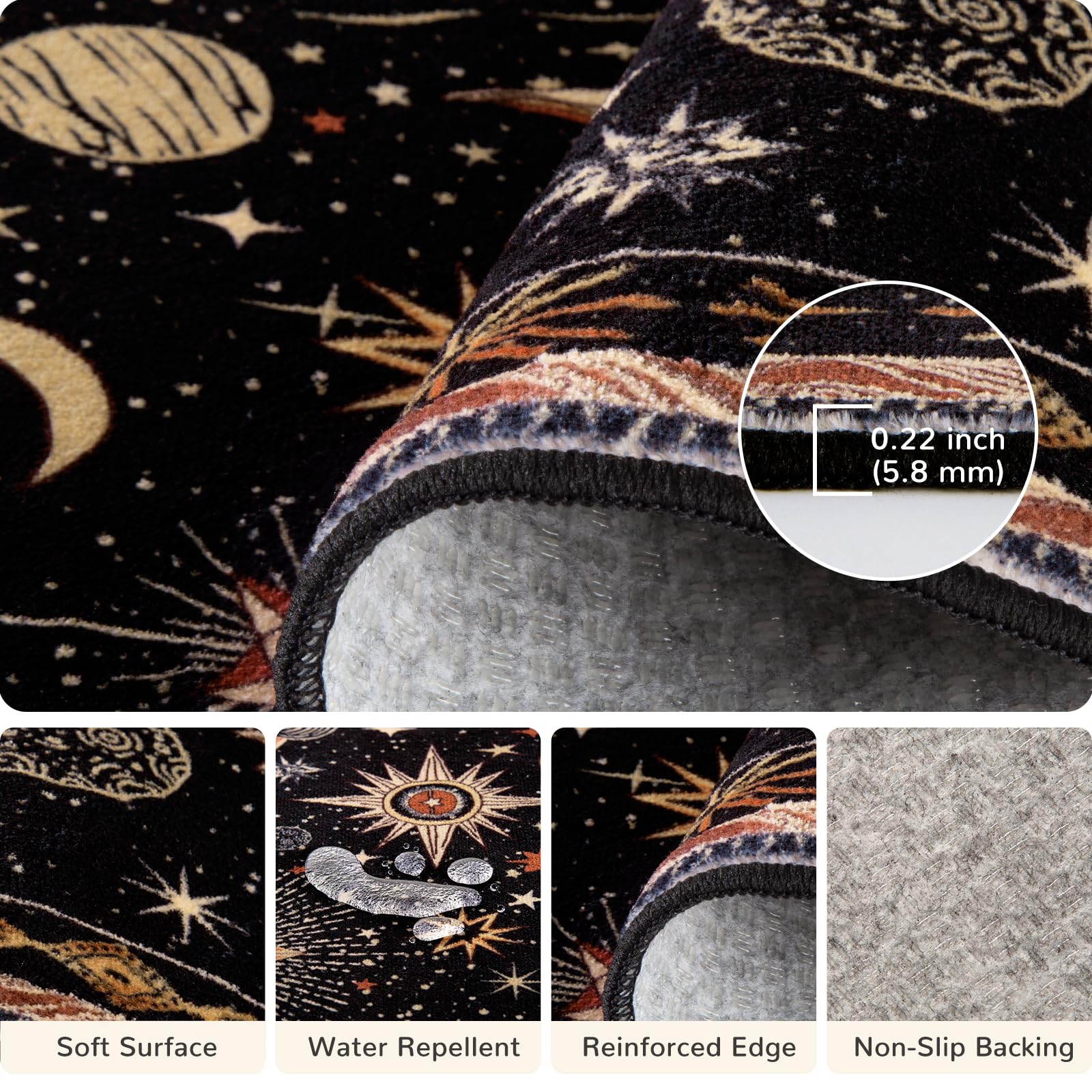 meejou double-stitched edge close-up demonstrating reinforced durability