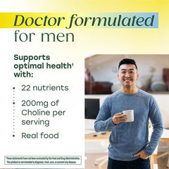 MegaFood supplement facts label showcasing key ingredients and nutrient forms