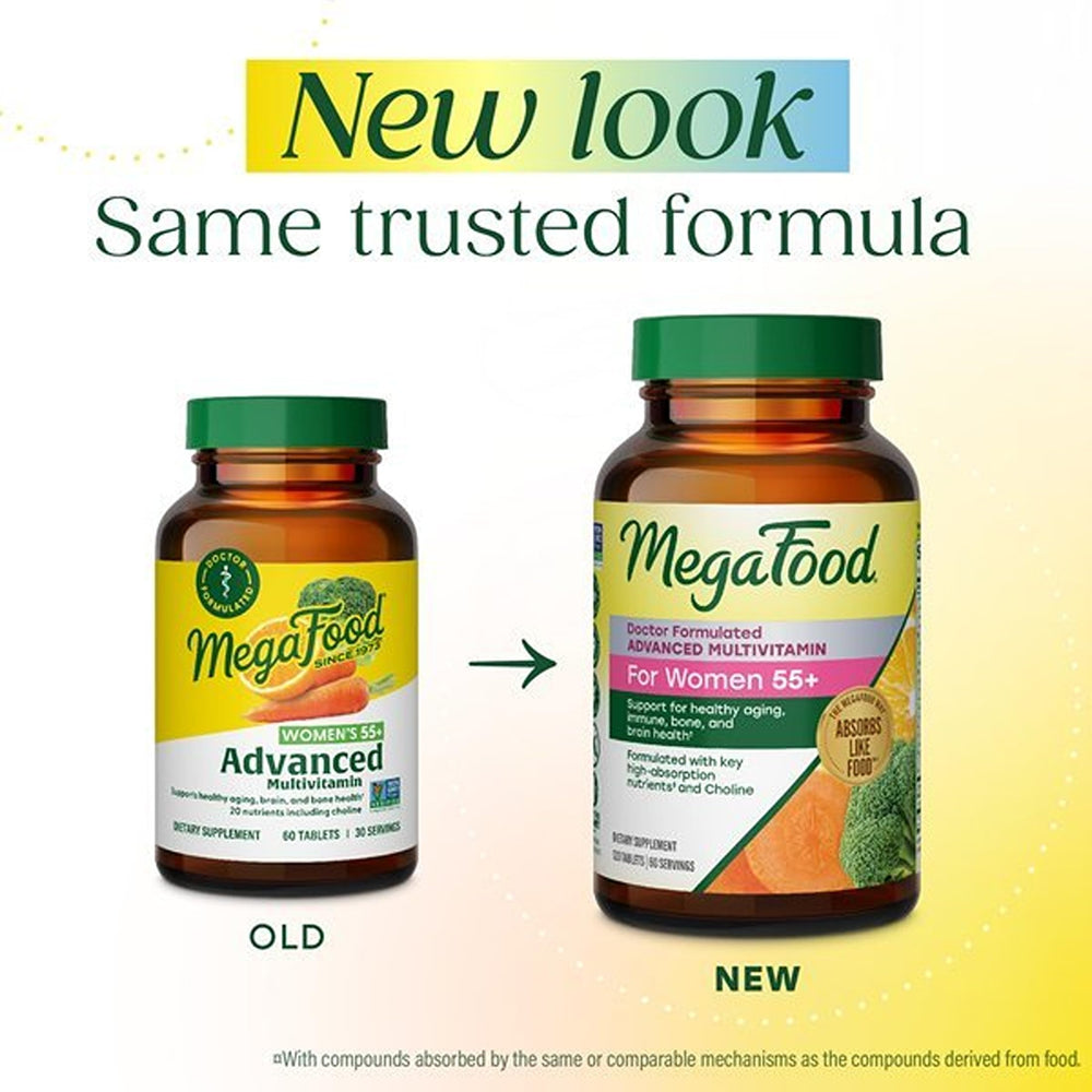 MegaFood close-up of tablets displaying texture and size for quick assessment
