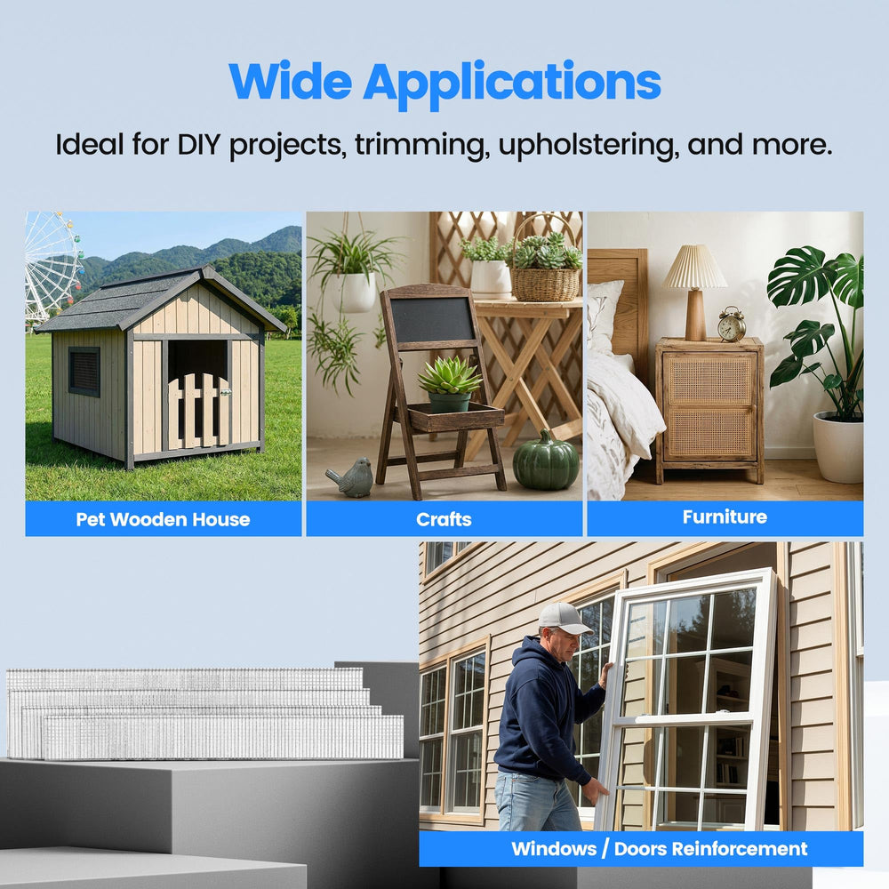 meite brad nails used on trim installation showing neat, low-profile fastening benefit
