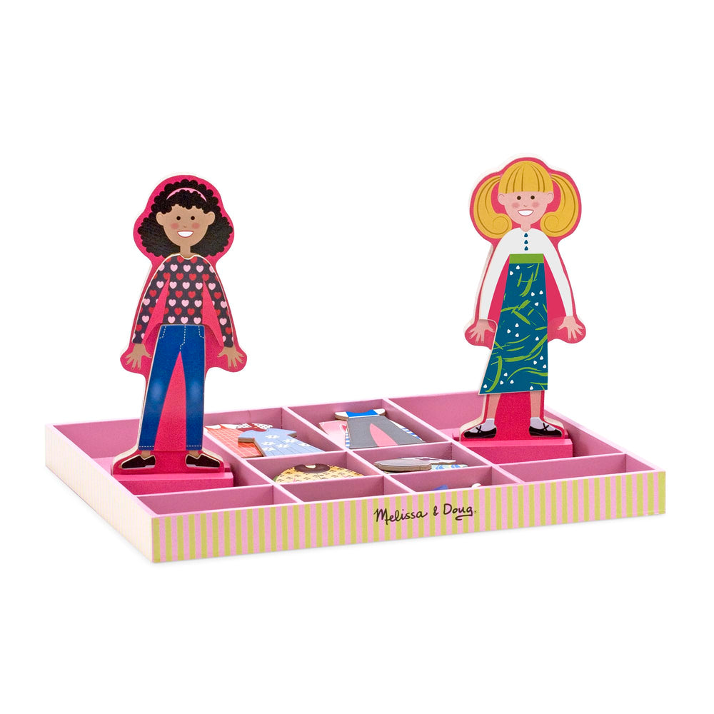 Melissa & Doug close-up of embedded magnet detail demonstrating secure attachment