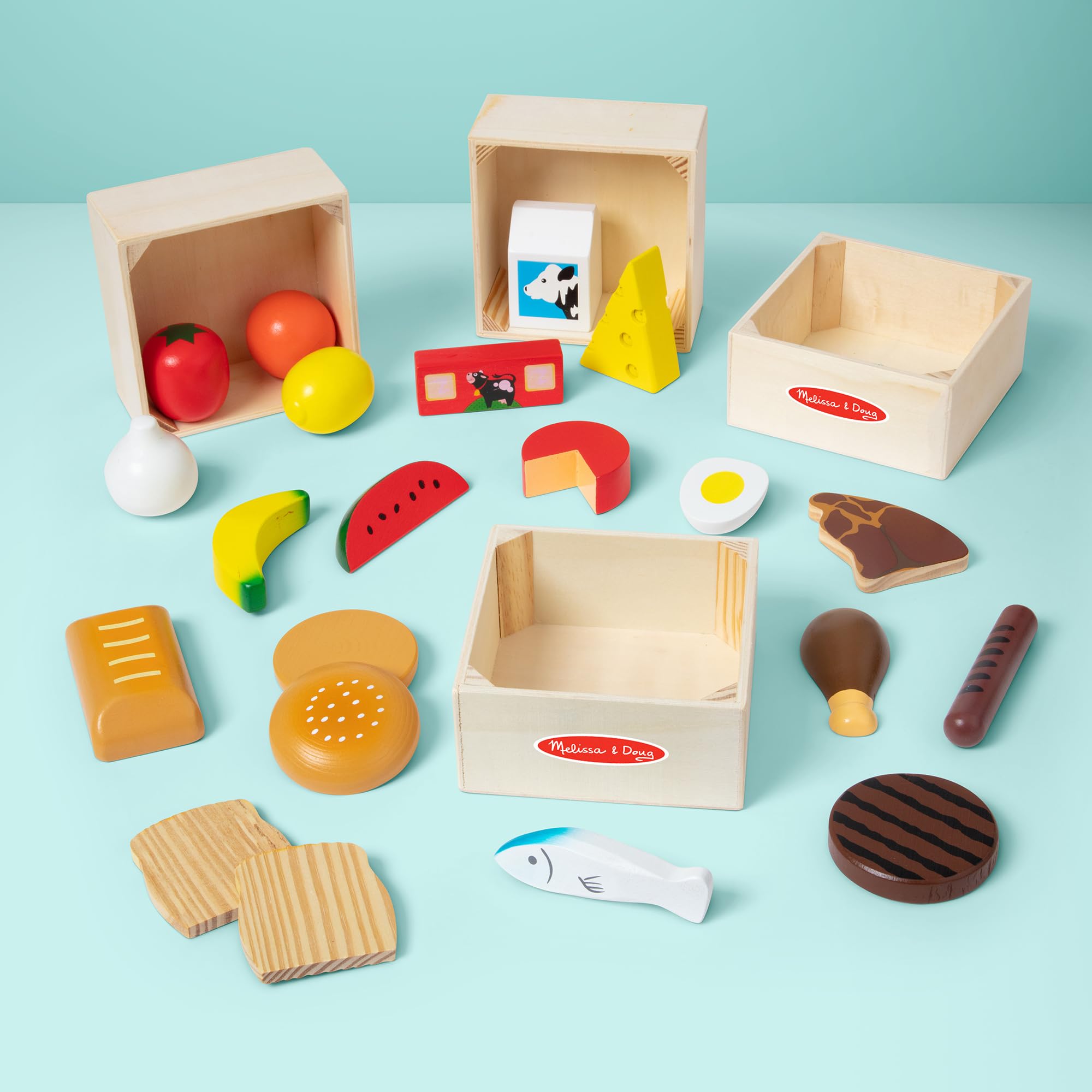 Melissa & Doug children playing at a preschool table promoting social skills