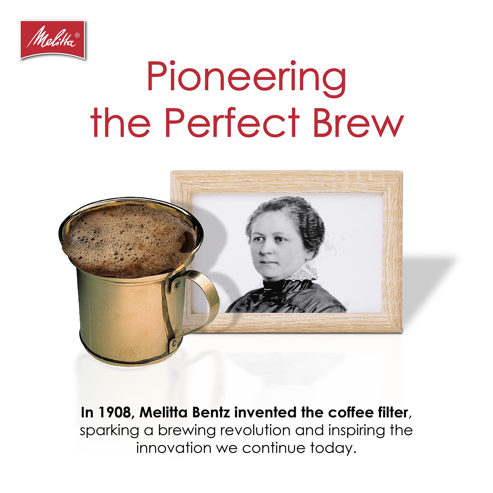 melitta double-crimp edge detail preventing spills and collapse