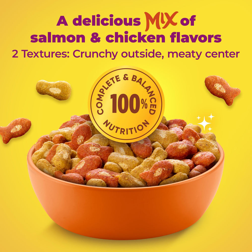 Meow Mix tender center cross section revealing meaty core for flavor