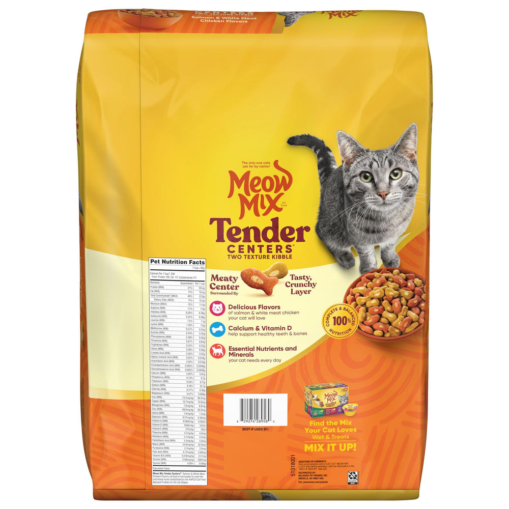 Meow Mix stored in airtight container showing freshness preservation benefit