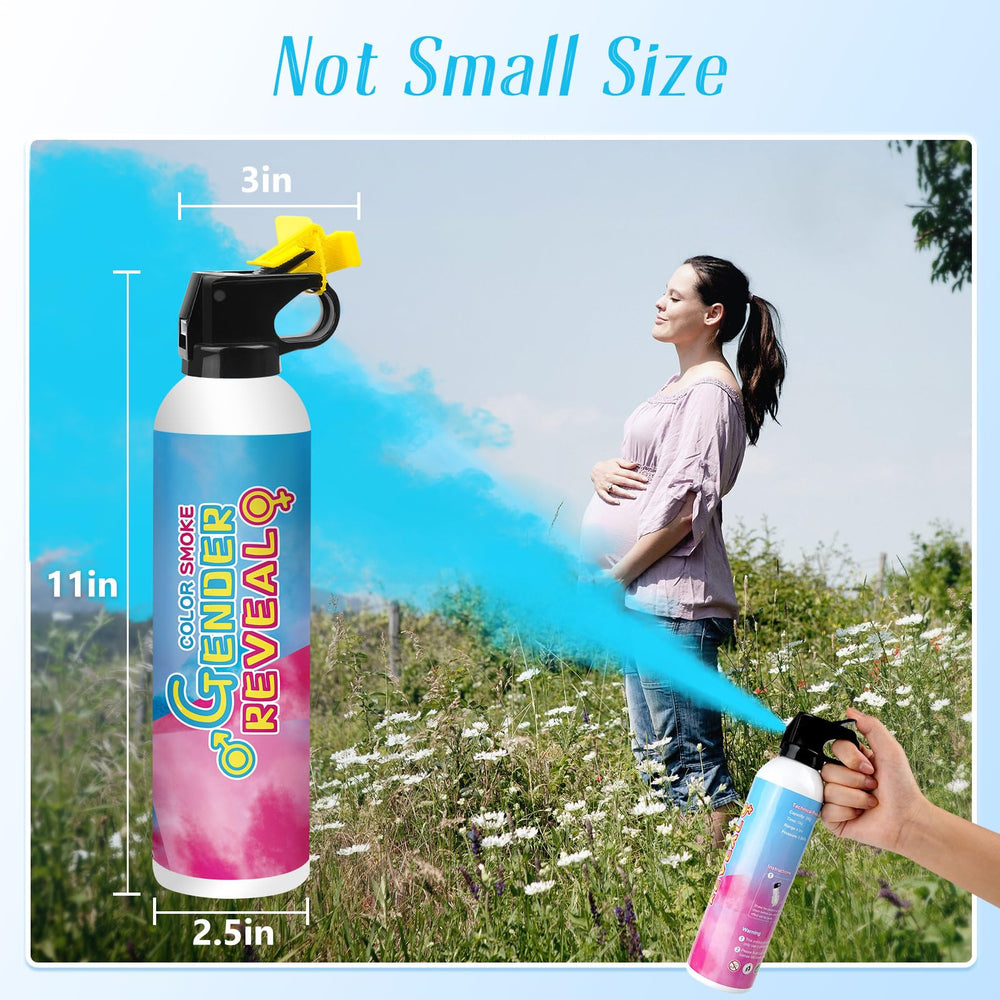 Merear blaster in use outdoors with blue plume for striking photo moments