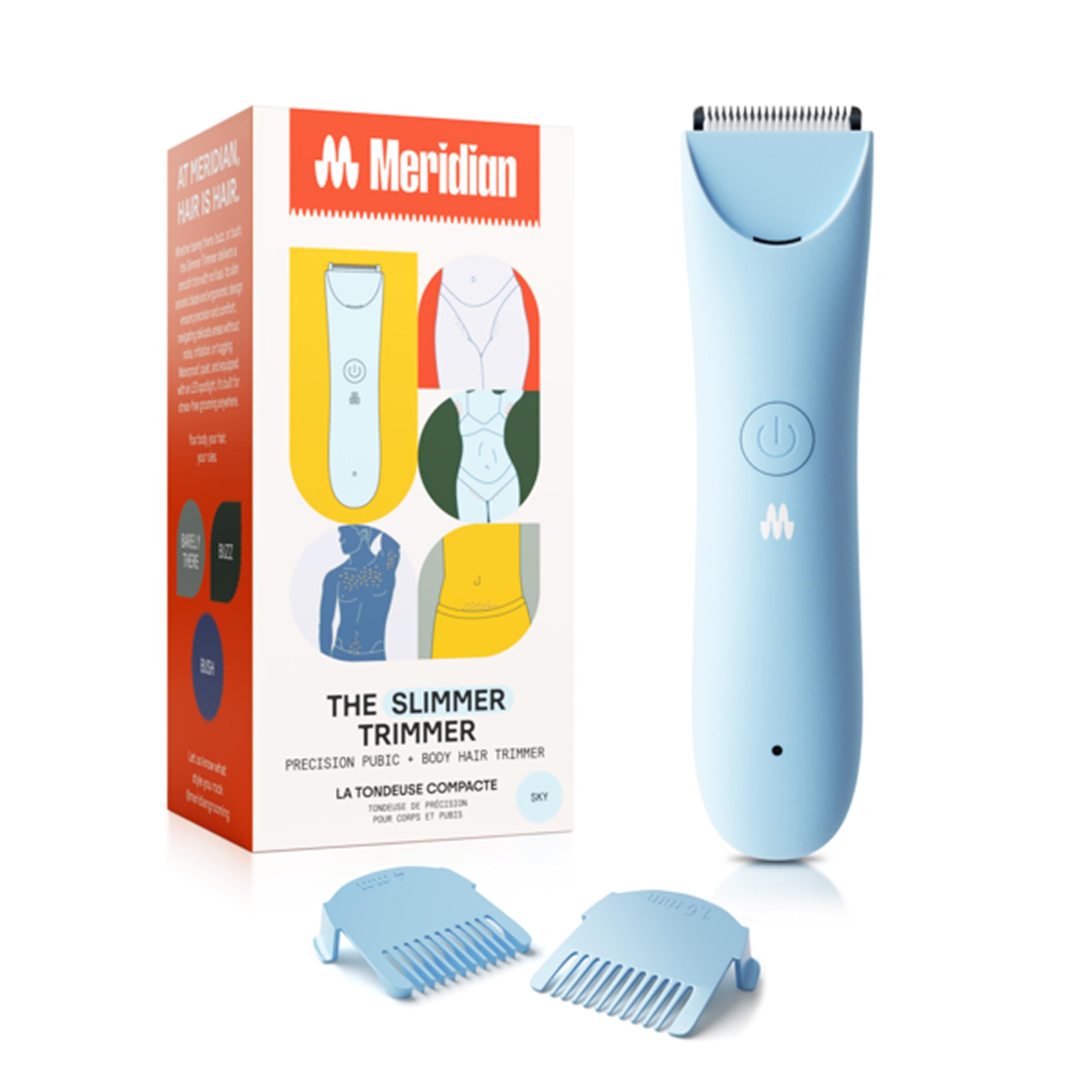 MERIDIAN Slimmer Trimmer front view showing compact design and ease