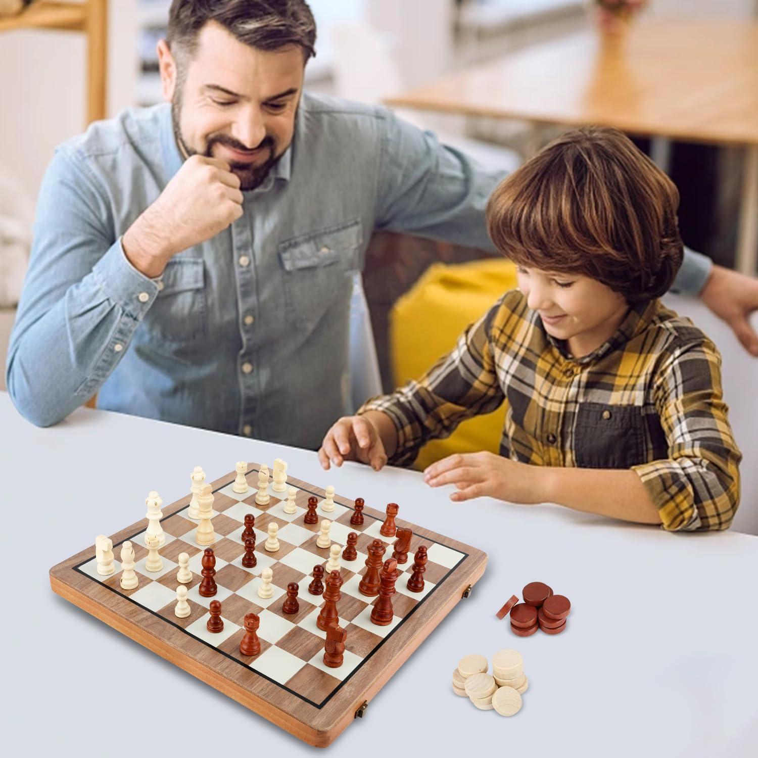 MerryPony family playing set in living room highlighting durable design and group play