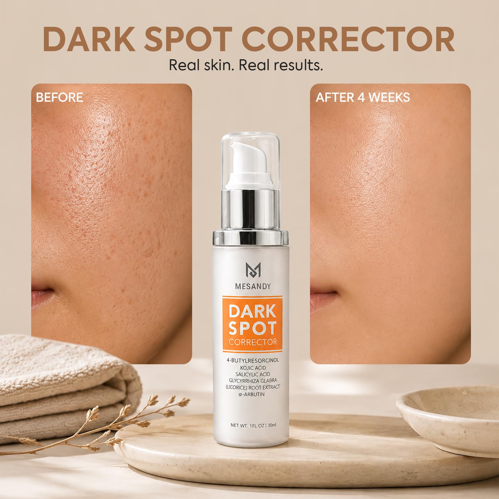 MESANDY creamy-gel texture close-up for quick absorption benefit
