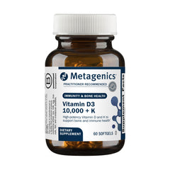 Metagenics front packaging showing product name and strength for clear identification and benefit