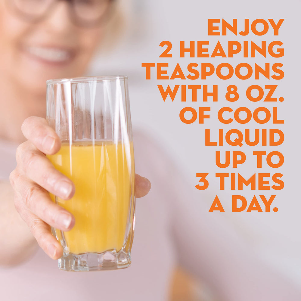 Metamucil collagen peptides illustration emphasizing protein support benefit