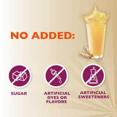 metamucil dissolving in glass demonstrating easy mixability and convenience