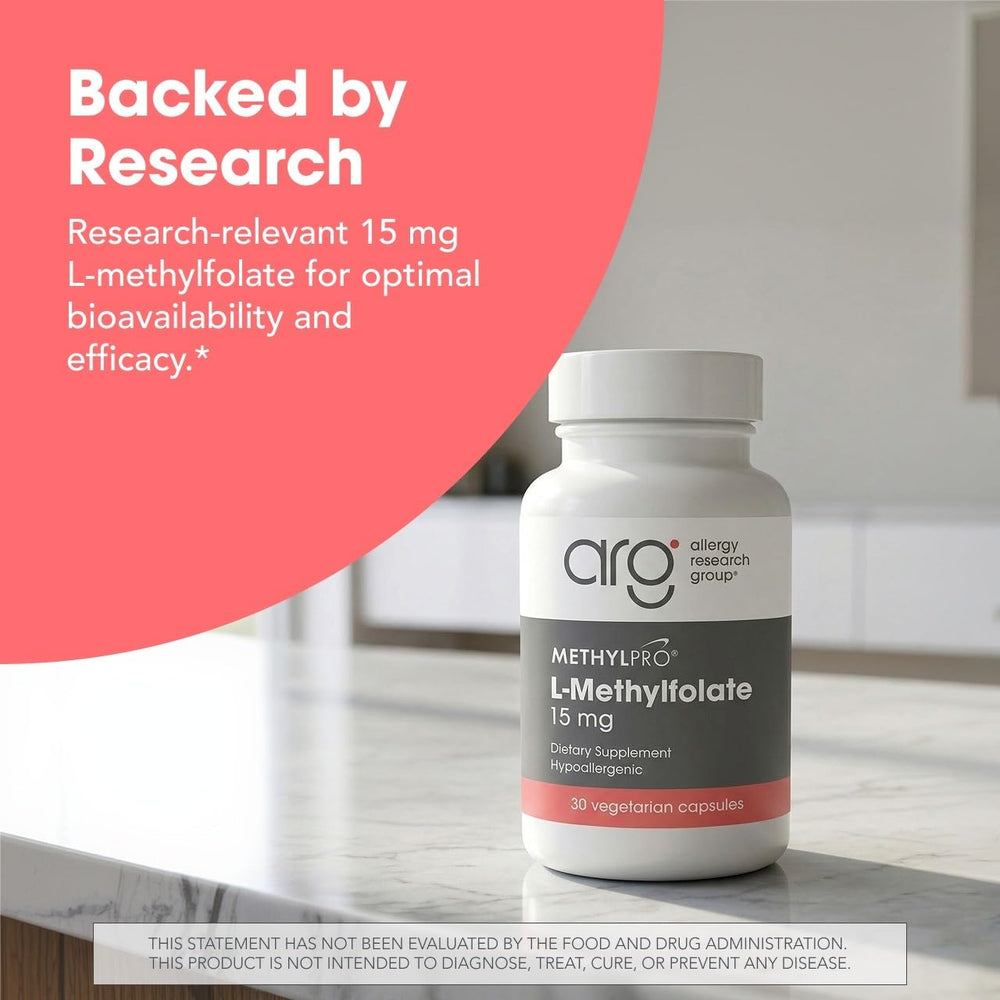 MethylPro side label with supplement facts demonstrating ingredient transparency
