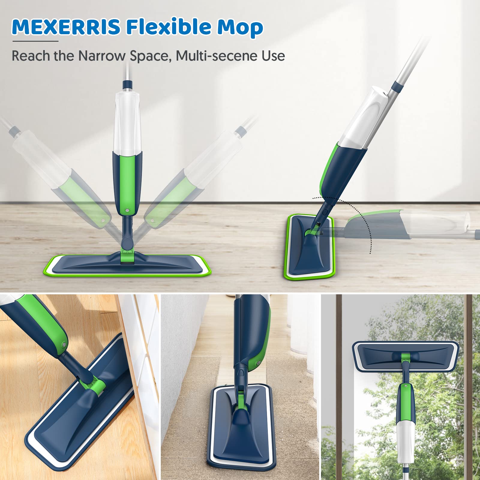 MEXERRIS handle hanging on wall for space-saving storage and quick access