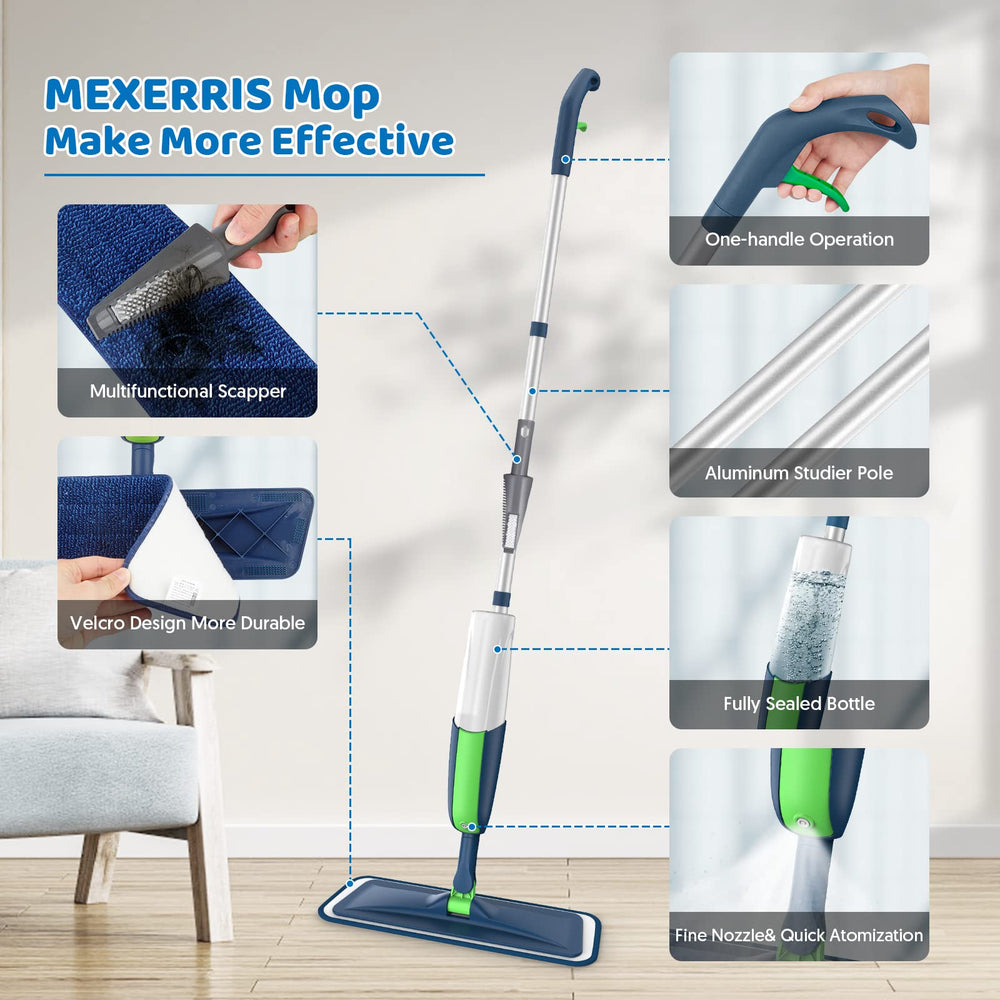 MEXERRIS scraper detail removing hair and debris to keep pads clean