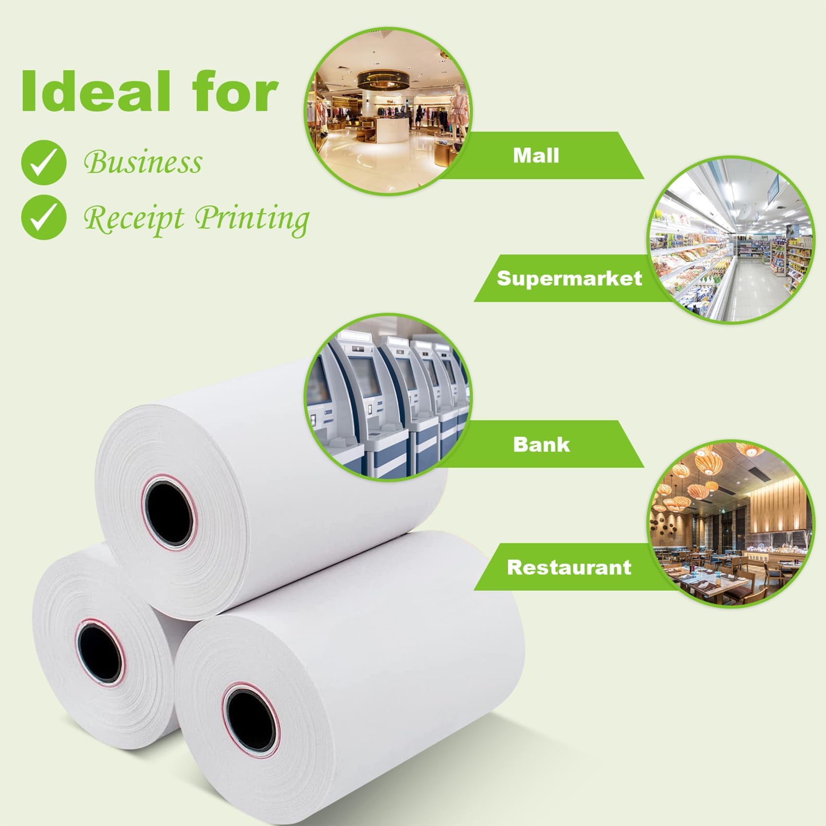 MFLABEL cardboard core and roll edge detail illustrating jam-free stability benefit