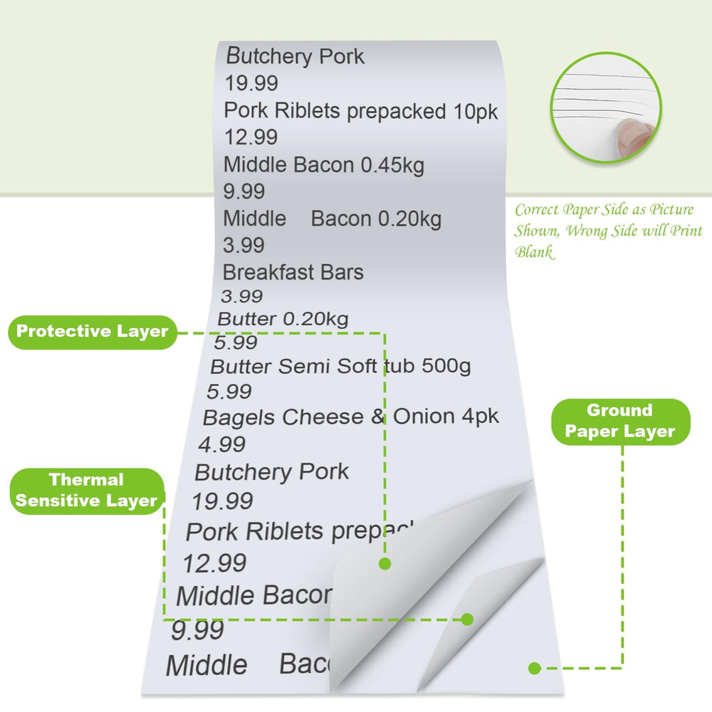 MFLABEL stacked rolls stored neatly to show space-saving bulk supply benefit