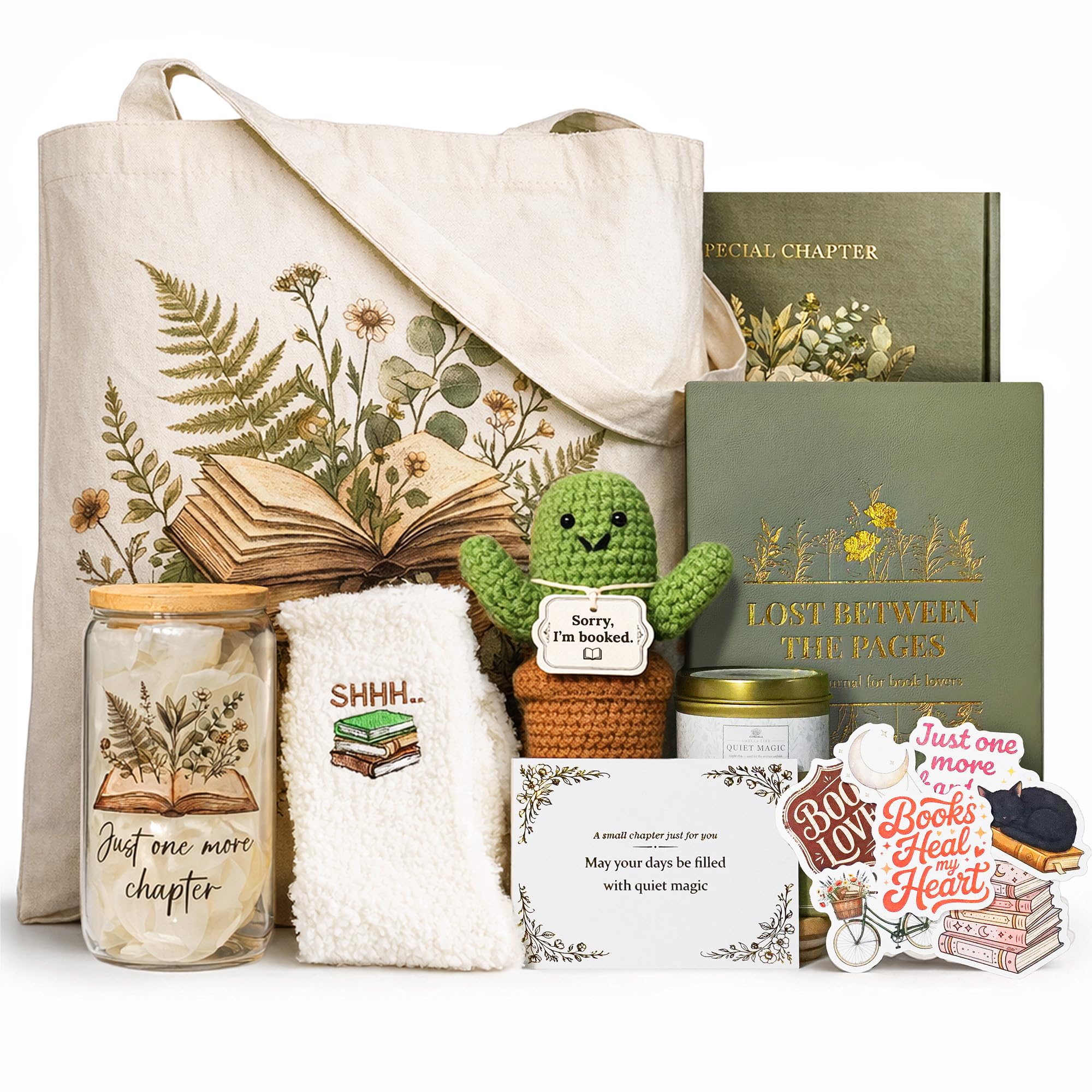 MHSMHL front packaging of premium bookish gift box showing ready-to-give presentation