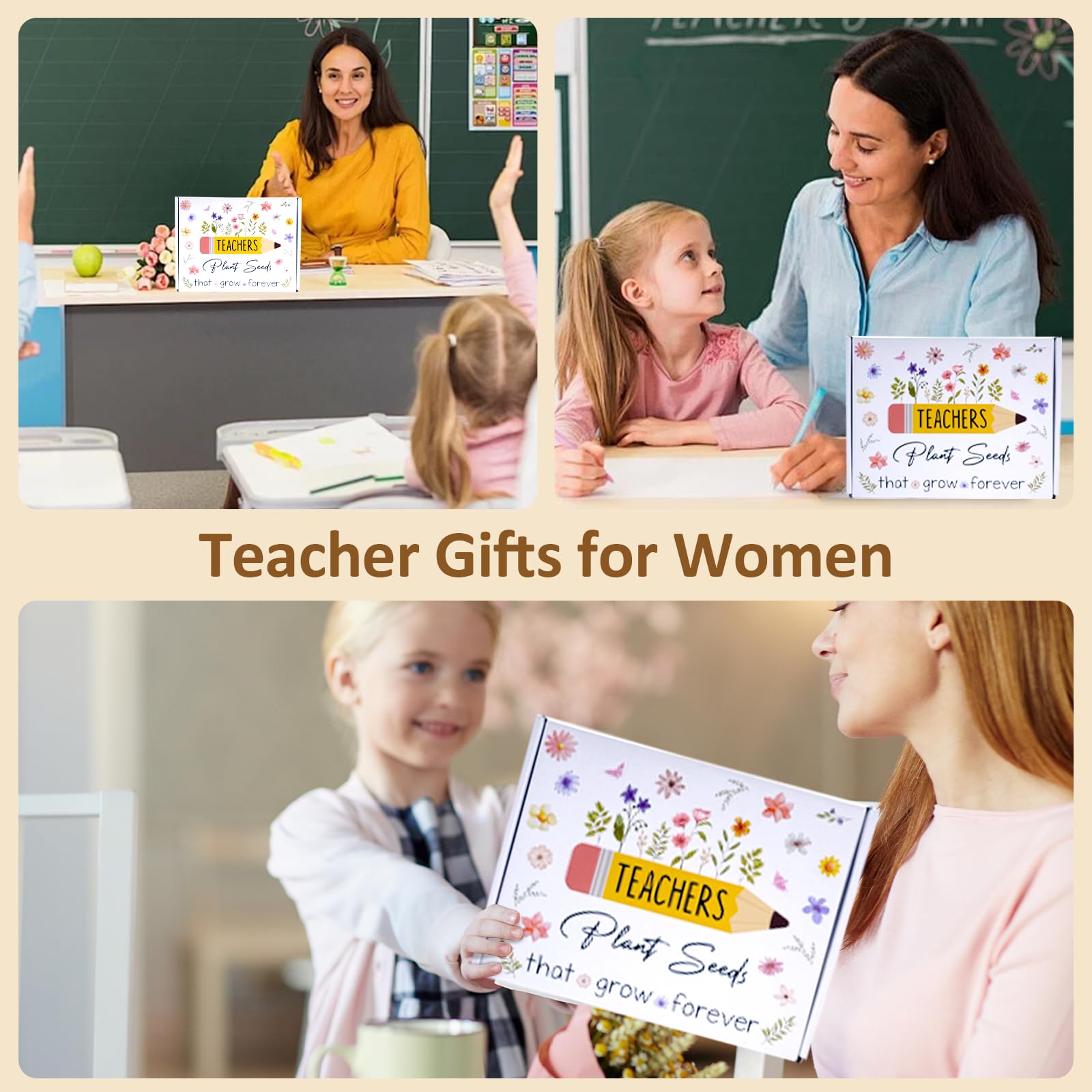 MHSMHL greeting card beside boxed set, personalized message option enhances emotional impact
