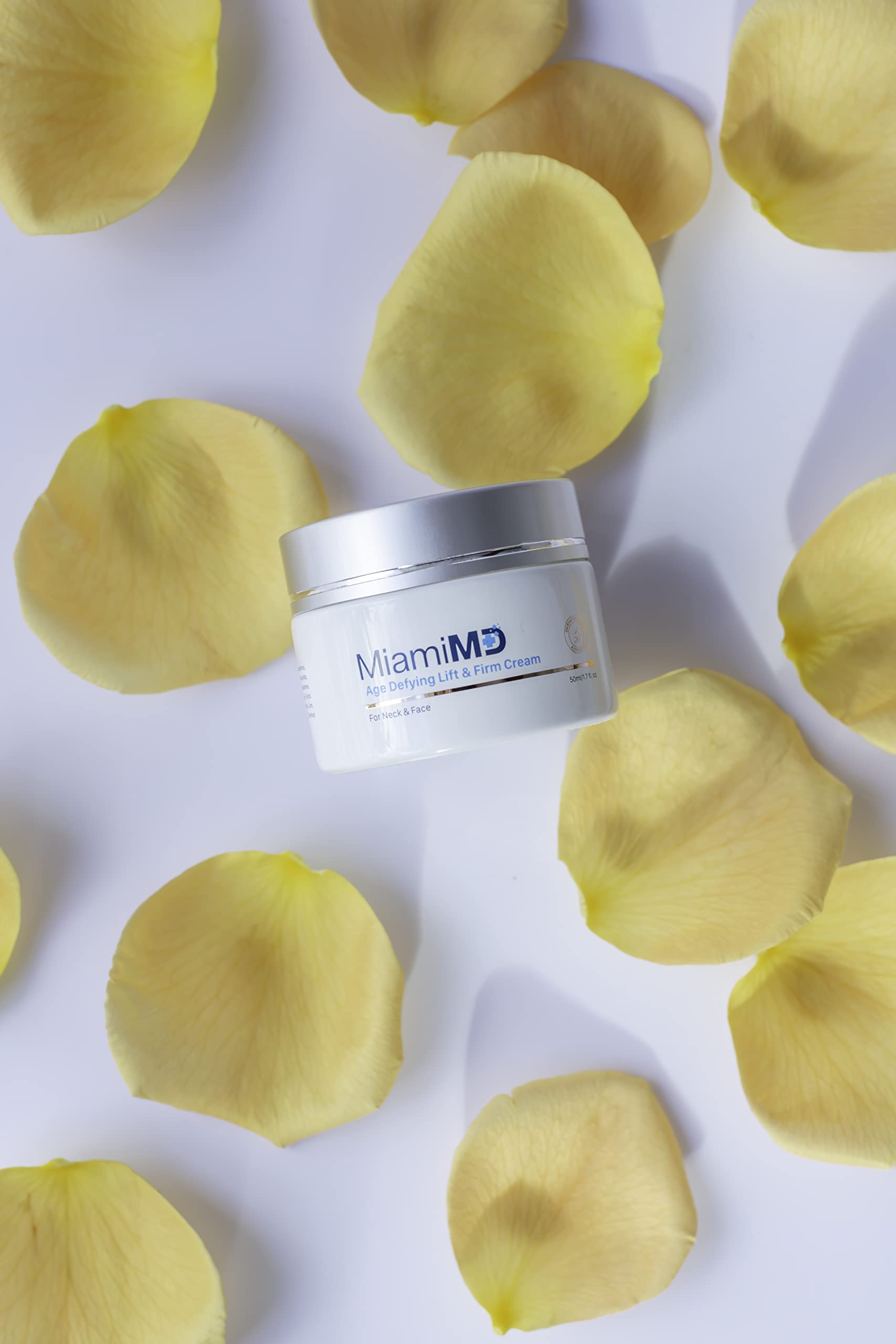MiamiMD before and after comparison illustrating firmer skin appearance