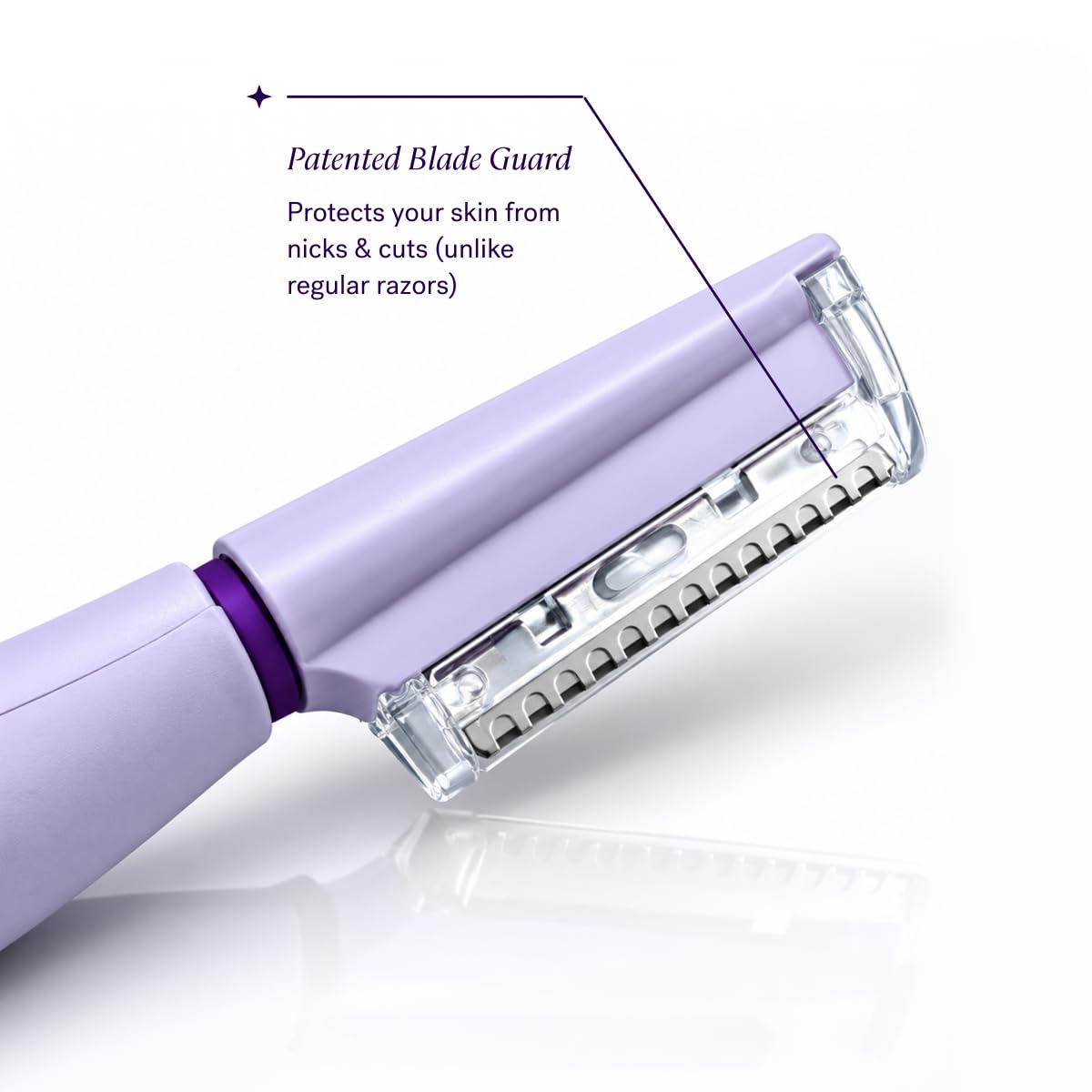 MICHAEL TODD blade installed in device demonstrating secure fit and easy replacement