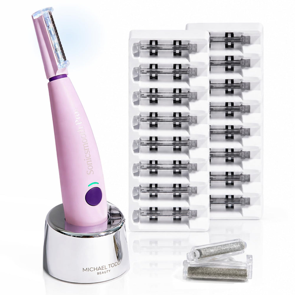MICHAEL TODD device front view showing sleek design and easy handling