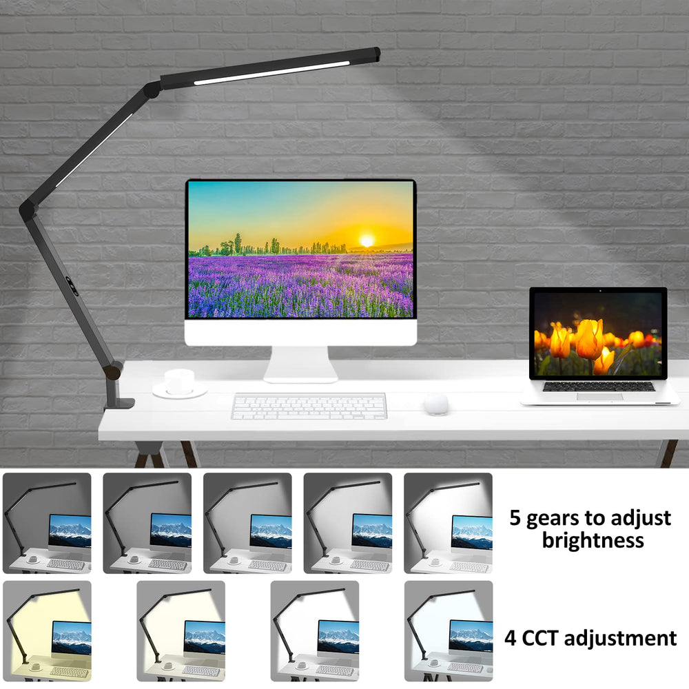 Micomlan headlight showing dual LED bars and balanced illumination for shadow-free workspace