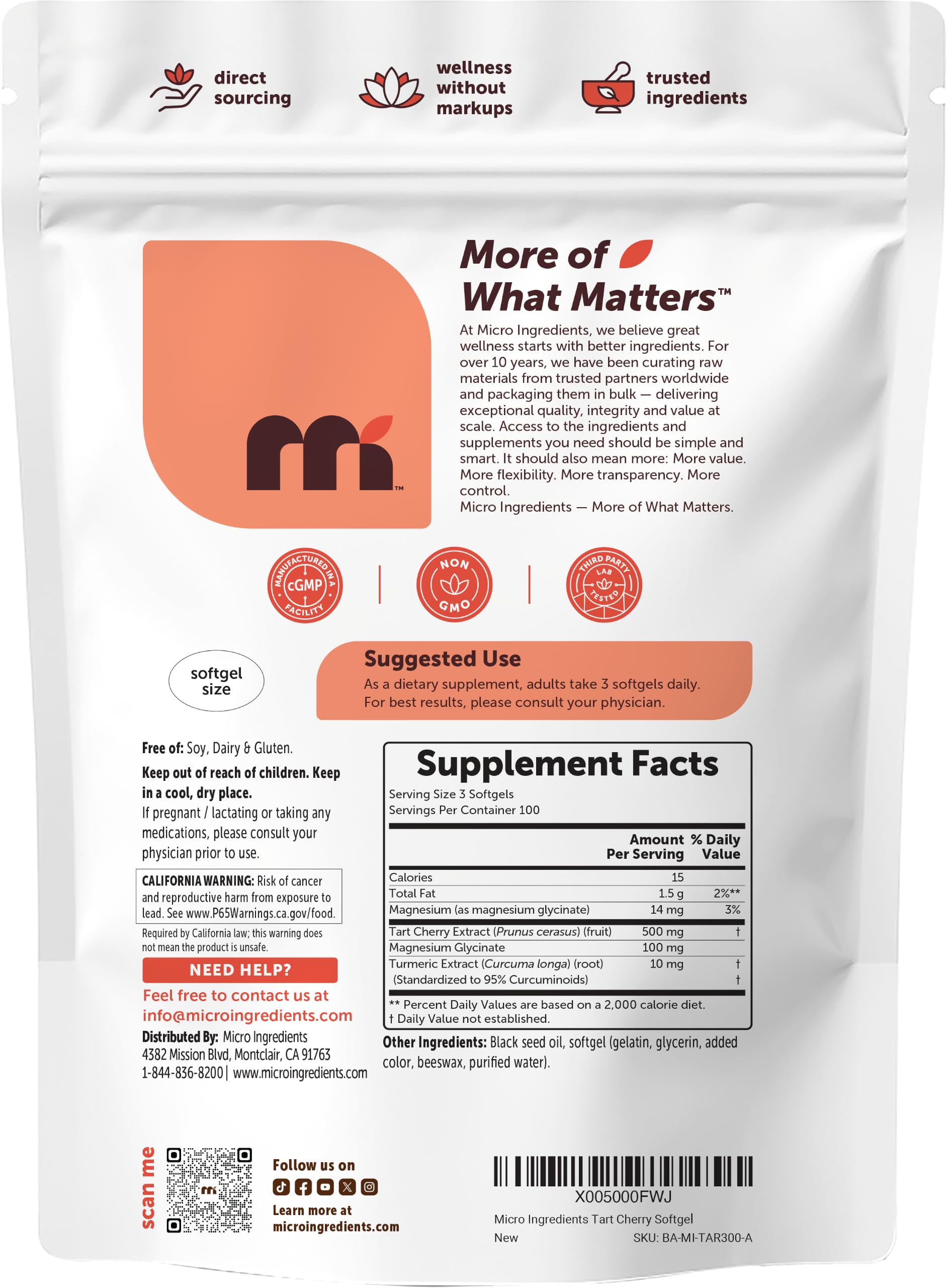 Micro Ingredients bottle on kitchen counter conveying daily routine convenience