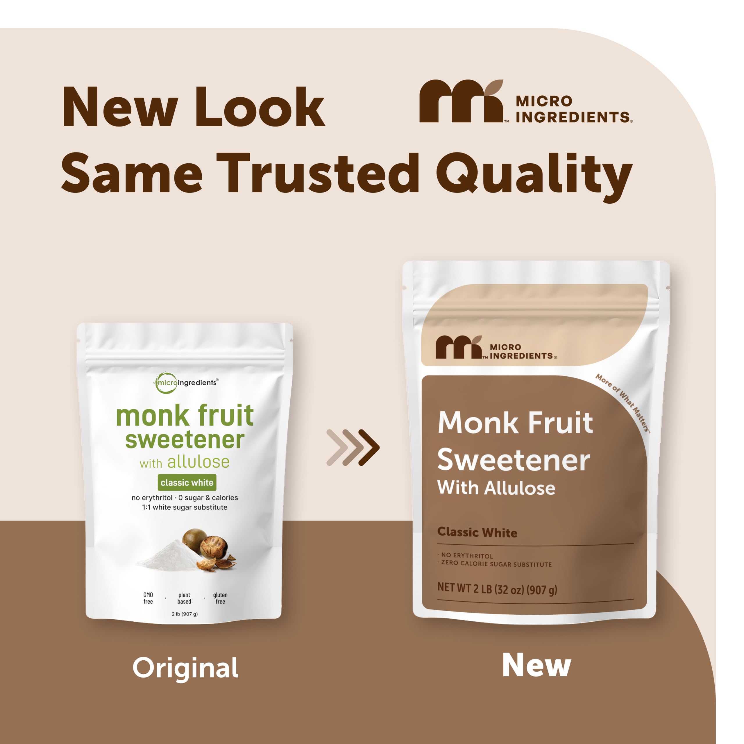 Micro Ingredients close-up of fine granules for sugar-like texture benefit