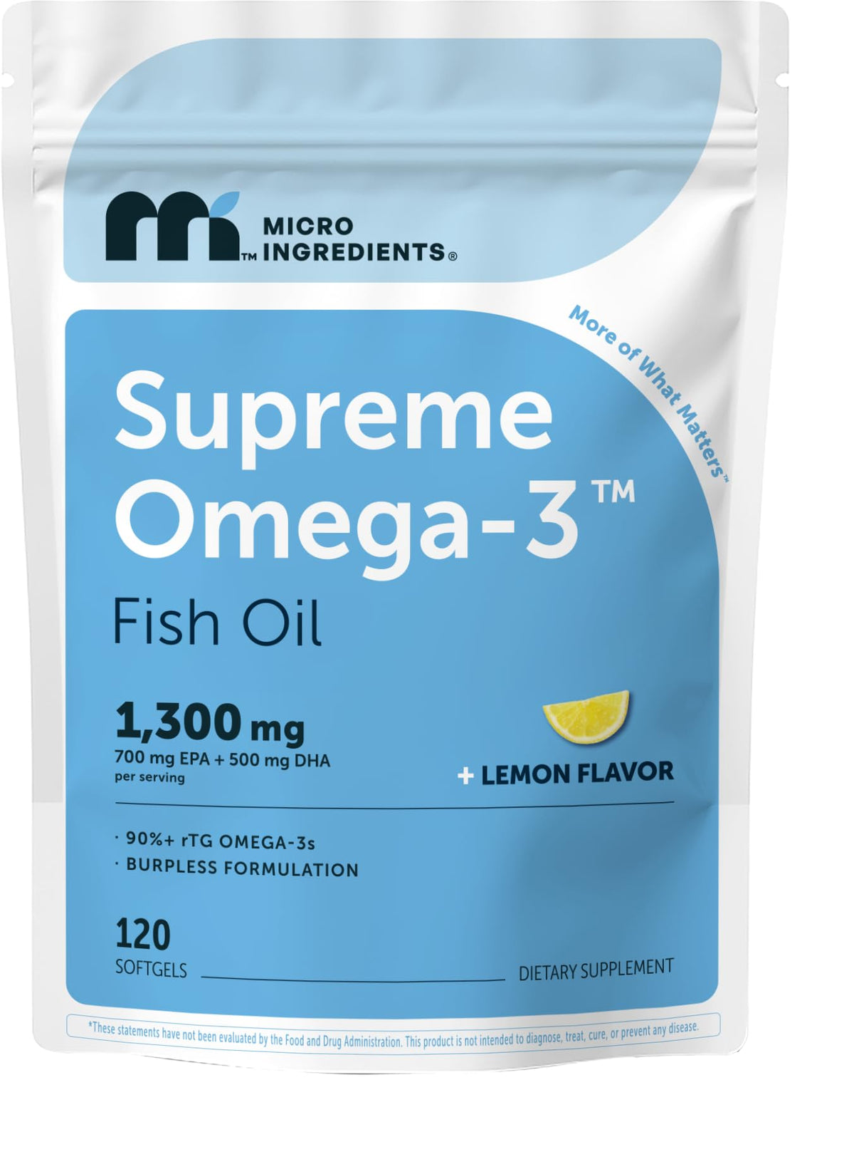 Micro Ingredients front label showing bottle and product name for clear identification