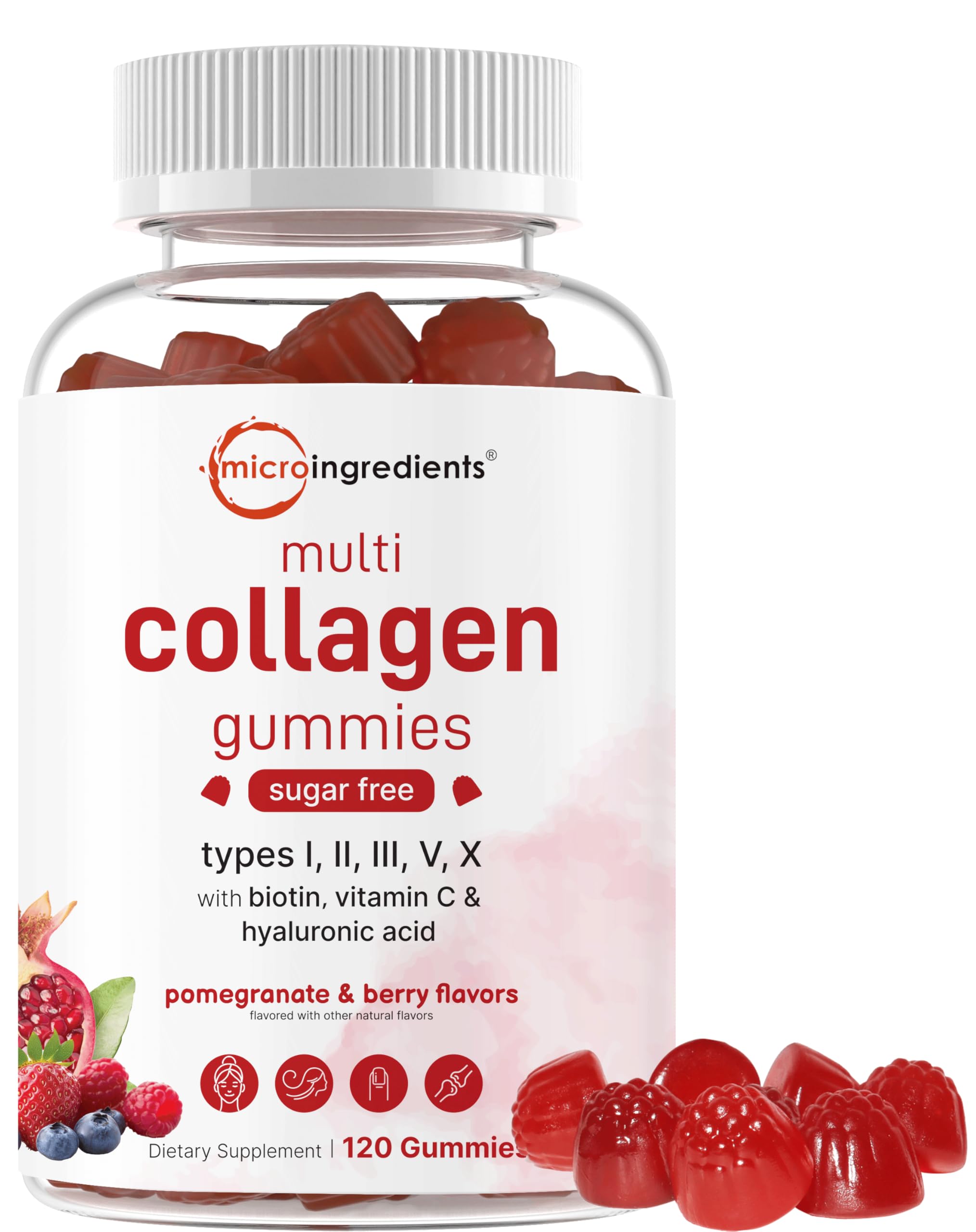Micro Ingredients front packaging showing bottle and label benefits