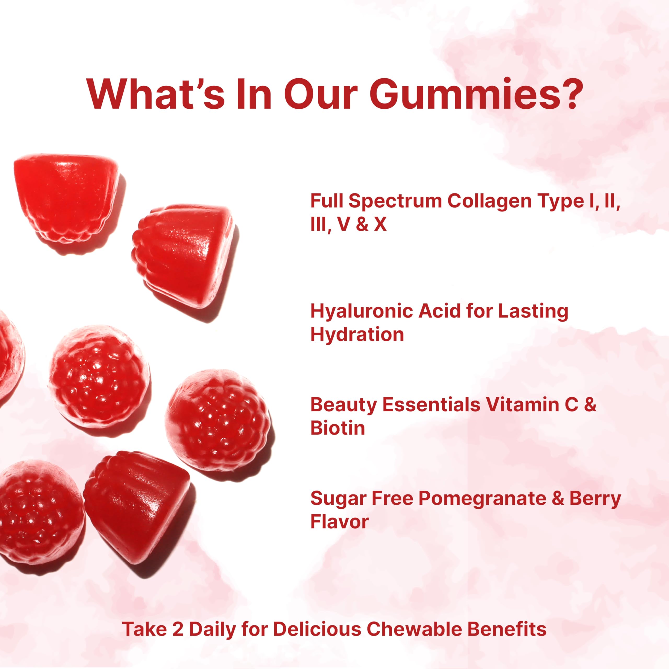 Micro Ingredients gummies close-up highlighting chewable texture and flavor