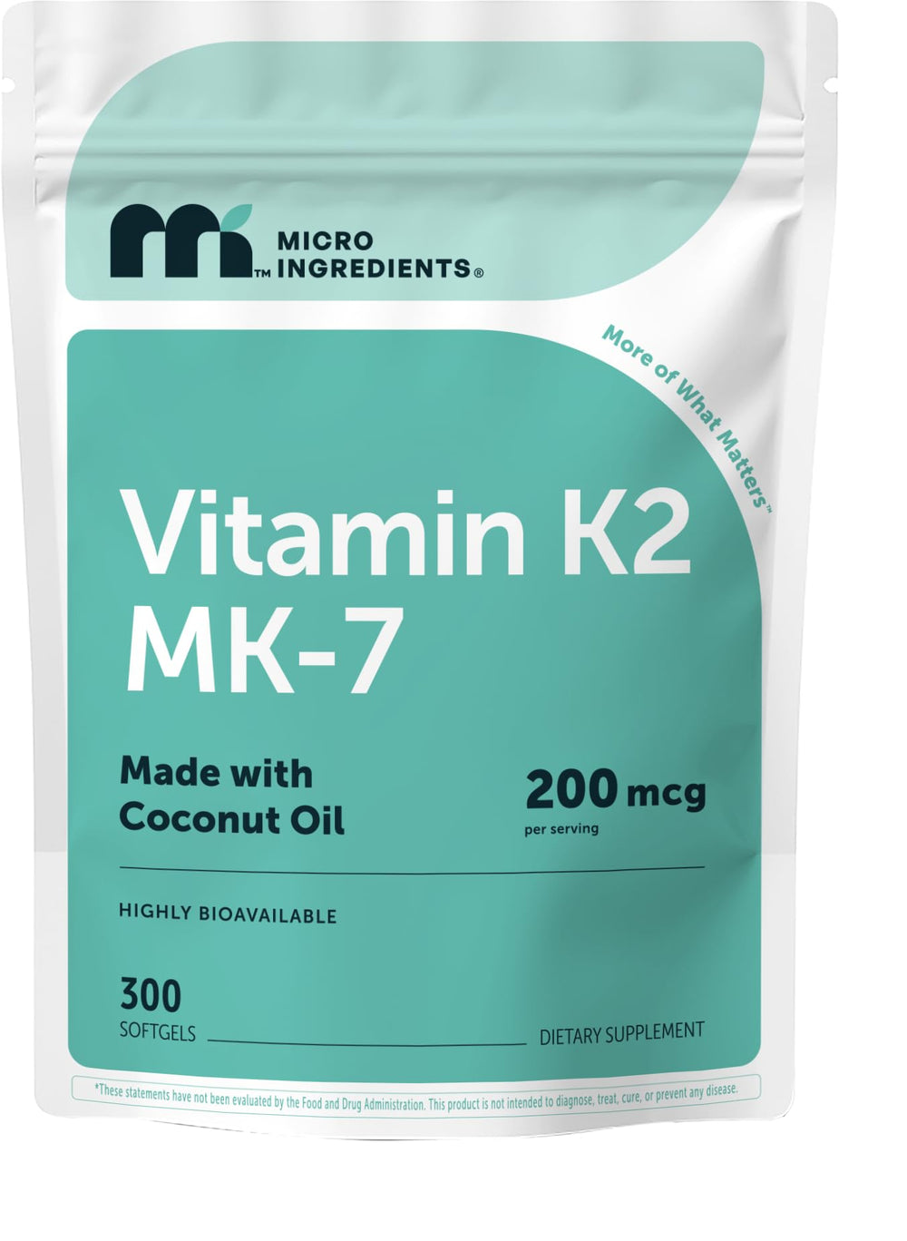 Micro Ingredients front packaging showing pouch and product benefits