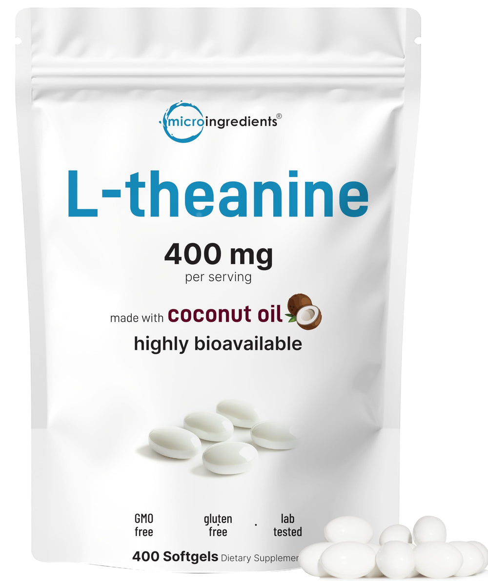 Micro Ingredients front packaging showing 400-count pouch and product branding for long value