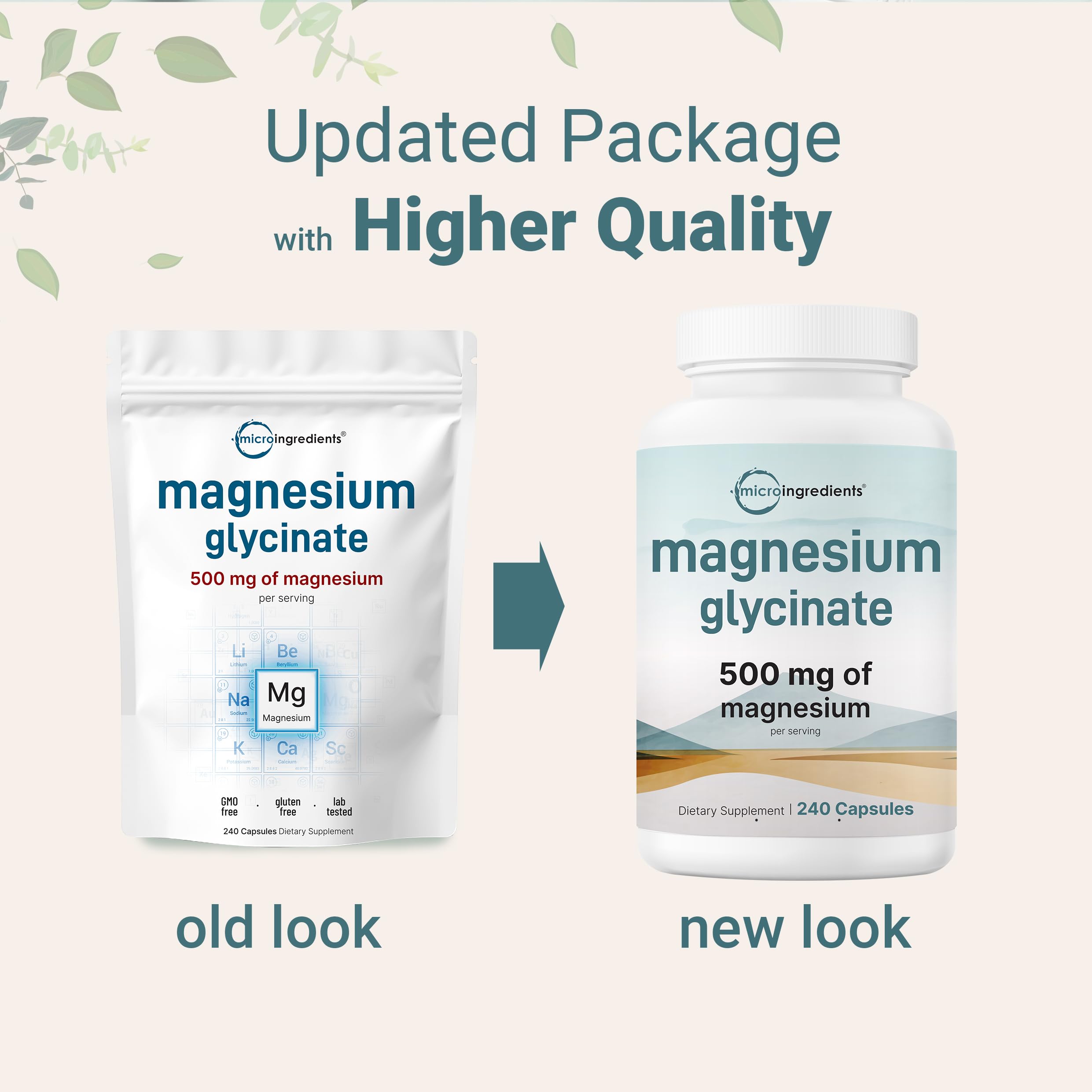 Micro Ingredients capsule close-up highlighting smooth coat for easy swallowing