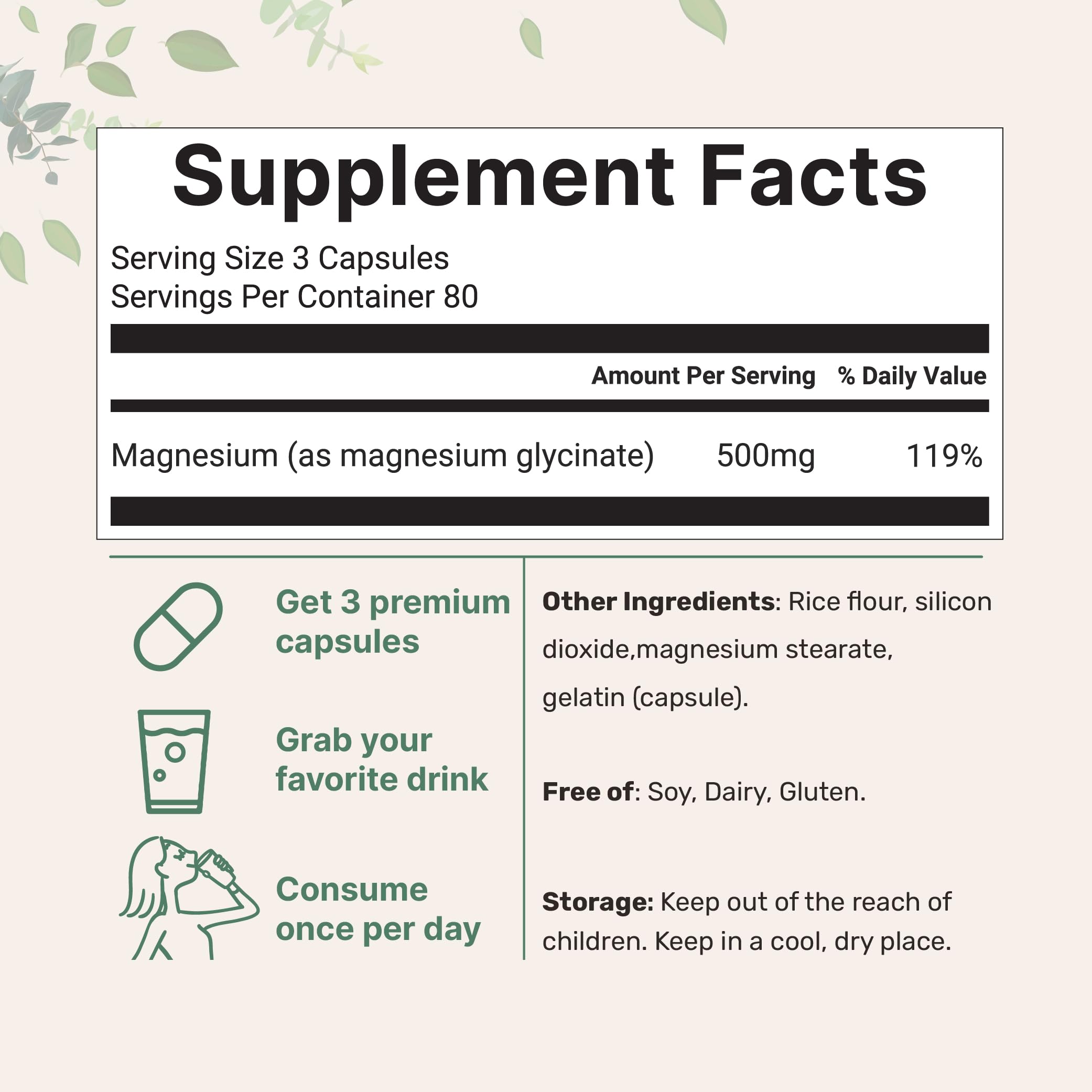 Micro Ingredients open bottle with visible capsules indicating full 240-count supply