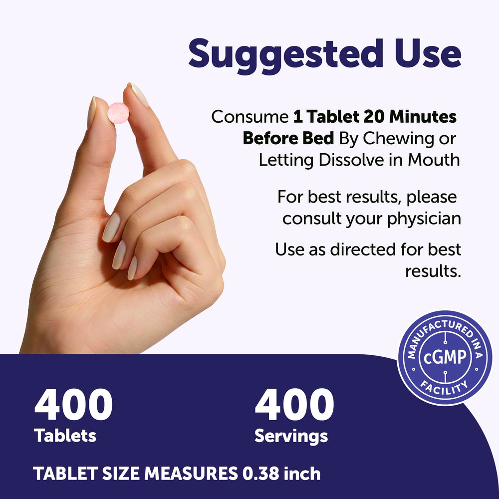 Micro Ingredients tablet dissolving on tongue, demonstrating no-water convenience