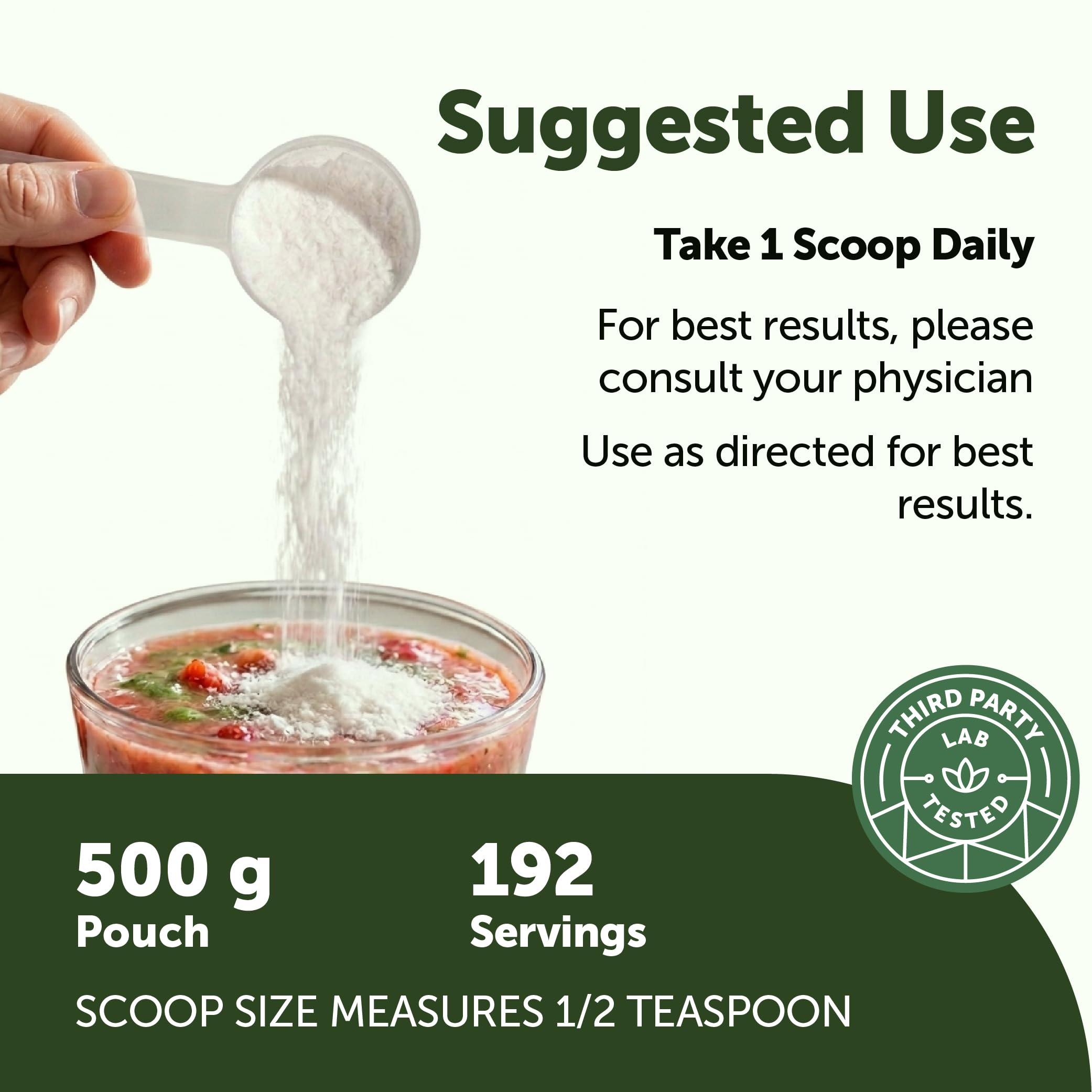 Micro Ingredients being blended into a smoothie showing effortless mixing benefit