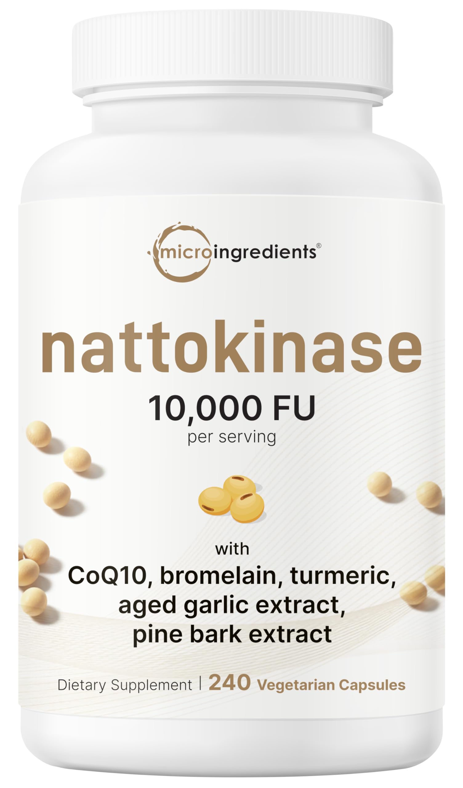 Micro Ingredients bottle front label showing product name and capsule count benefit clarity