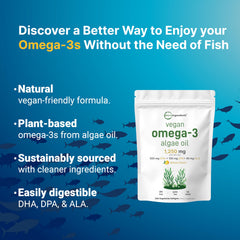 Micro Ingredients nutrition label view showing DHA and DPA amounts for transparent potency