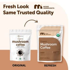 Micro Ingredients open jar with visible powder ready to scoop, convenient storage benefit