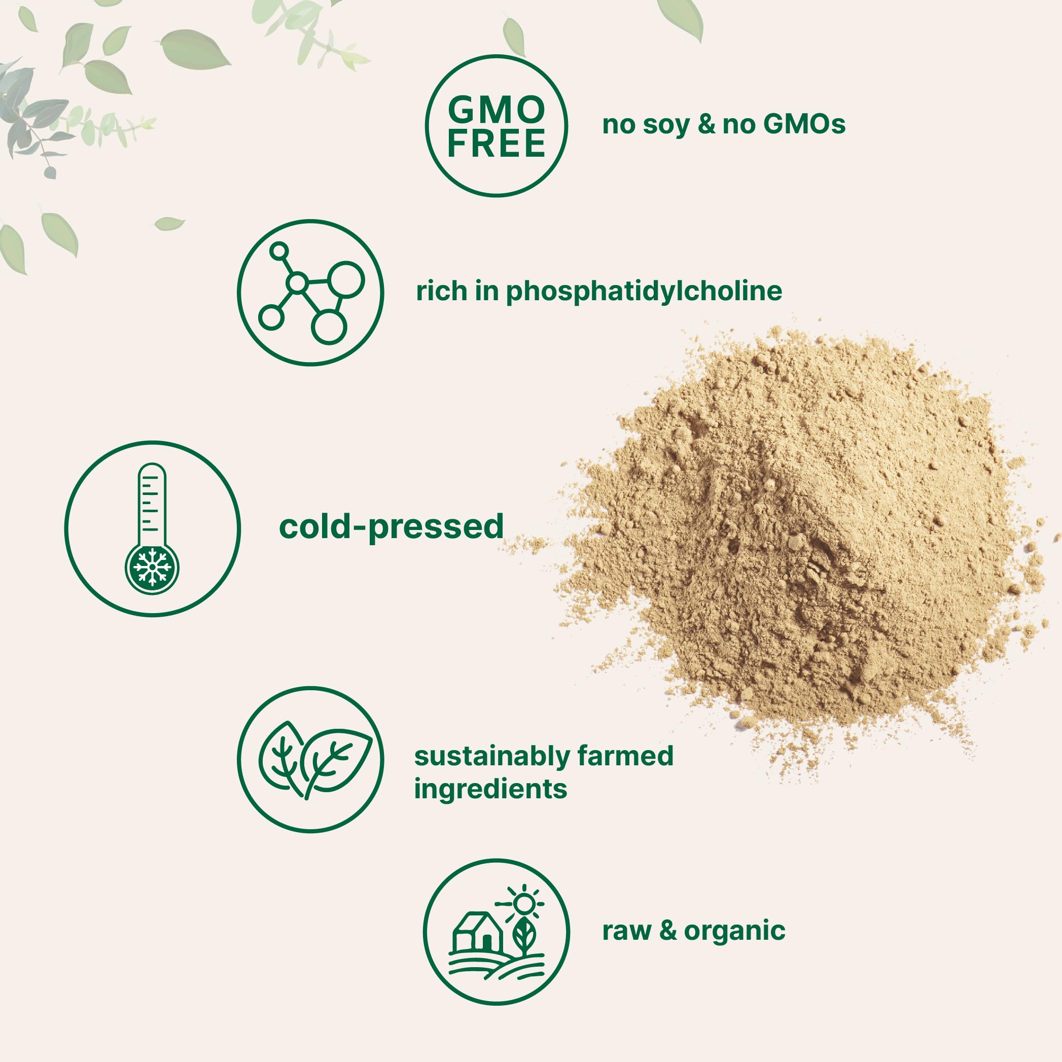 Micro Ingredients powder blended into a smoothie glass showing improved creaminess benefit