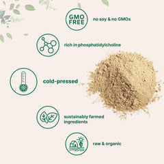 Micro Ingredients powder blended into a smoothie glass showing improved creaminess benefit