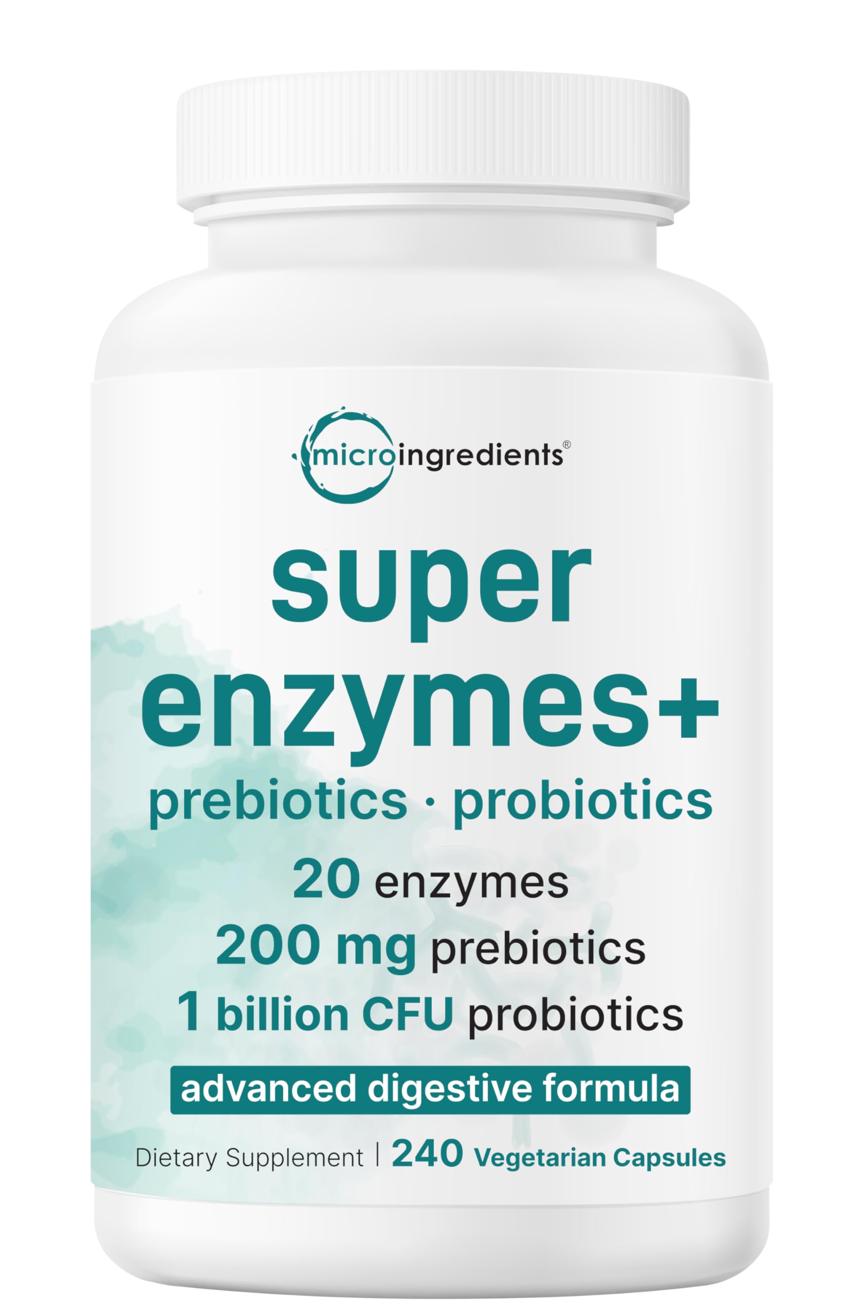 Micro Ingredients front label showing product name and benefits