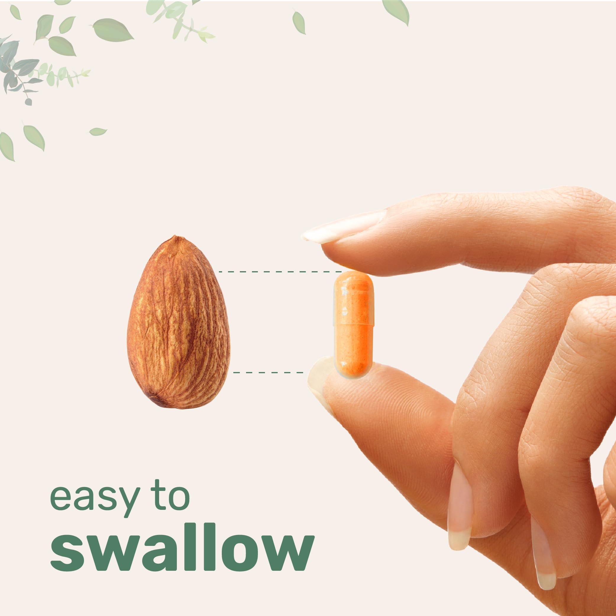 Micro Ingredients capsule in hand showing convenient daily serving benefit